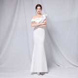 Burgundy Dress Formal Evening Dress Fashion Dress