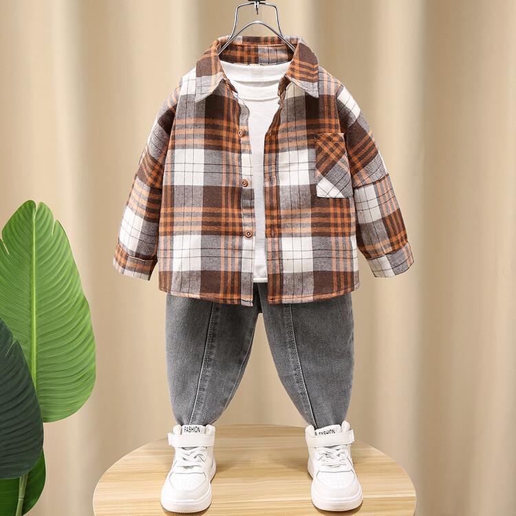 Toddler Boys Sweater Boy's Shirt Suit Shirt