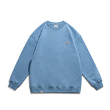 Crew Neck Sweatshirts for Men Men's Sweater Letter Embroidered Top Men's