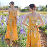Coachella Music Festival Outfits Summer Beach Dress Women Slimming Strap Dress