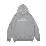 Man Fall Outfits Alphabet Embroidery Loose Couple Hooded Sweater