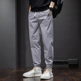 Cuffed Cargo Pants Men's Spring and Summer Pants Men's Spring Loose