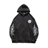 Men's Graphic Hoodies Men's Cardigan Loose Fashion Men's Sweater