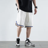 Men White Shorts Men's Shorts Summer Loose Sports