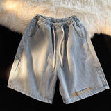 Men Denim Shorts Men's Summer