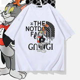 Tom And Jerry T Shirt Cat And Mouse Loose Print