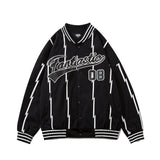 Man Fall Outfits Vintage Jacket Autumn and Winter Baseball Jacket