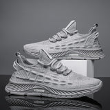 designer Sneaker Shoes Summer Breathable Fashion Sneakers Casual Low Top Solid Color Light Running Men's Shoes