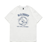 Men T Shitrs Little Bear Ski Pattern Printing