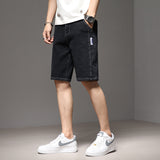 Men Denim Shorts Summer Denim Shorts Men's Loose