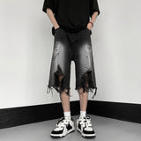 Men Denim Shorts Men's Summer