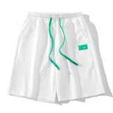 Mens White Shorts Men's Summer Casual Loose Track Pants