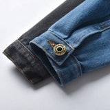 Children Jean Jackets Spring Color Matching Fashion Denim Jacket Casual Children's Clothing