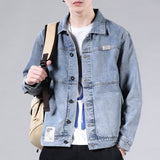 Men Denim Jackets Men's Autumn Coat Jacket