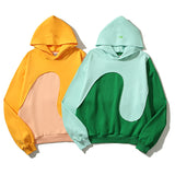 Kanye West Sunday Service Hoodie Distressed Loose Stitching Hoodie Couple