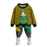Toddler Boys Sweater Boys Autumn Clothing Two-Piece Fashion Children's Clothing