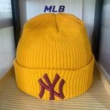 Yankee And Dogers Winter Hat Autumn And Winter Warm Knitted Hat Beanie Hat Men