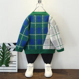 Toddler Boys Jackets Baby Spring and Autumn Clothes Knitted Men's Fashion Tops