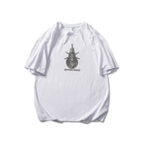 Men T Shitrs Pattern Printing Casual