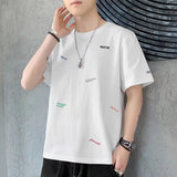 Men T-shirt Half-Sleeved Loose Printing