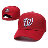 Washington Nationals Cherry Blossom Hats Cap Embroidered Hat Baseball