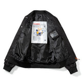 Varsity Jacket Loose Flight Suit