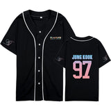 BTS Proof T Shirt Short Sleeve Baseball Shirt Summer Clothes T-shirt Baseball Shirt