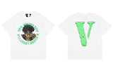 Vlone Shortsleeved Tshirt Men'S Casual Able Men'S Top