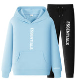 Fog Fear Of God Hoodie & Pants 2 Piece Set Sports Men Spring Loose Men