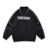 Men's Sweatshirt Fall Lapels Men's and Women's Long Sleeves plus Size Casual