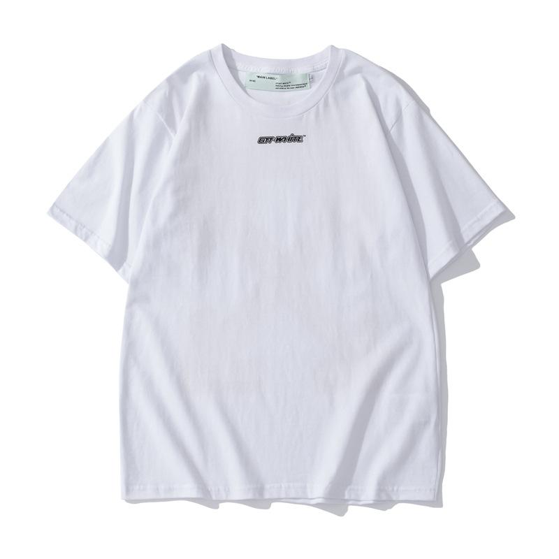 Off White T Shirt Spring And Summer Youth Cotton Short Sleeve Loose Arrow Cotton Tshirt Owt