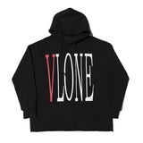 Vlone Hoodie Men'S And Women'S Casual Thick Hooded Sweater