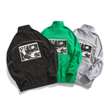 Letterman Jacket Men's Autumn Sports Casual Jacket Sweater Top