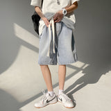 Men Denim Shorts Blue Denim Shorts Men's Summer