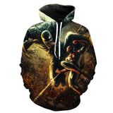 Anime Hoddies Venom 3D Digital Hooded Pullover