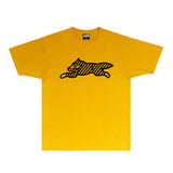 Ice Cream Running Dog T Shirt Loose Printed Audio Rap T-shirt