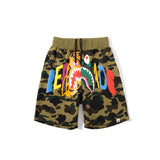 Bathing Ape Shorts Camouflage Shorts Men's and Women's Men's Beach Shorts Middle Pants