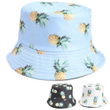 Bucket Hat Fishing Cap Cotton Print Fisherman Hat Printing Casual Sun Hat Sun Hat