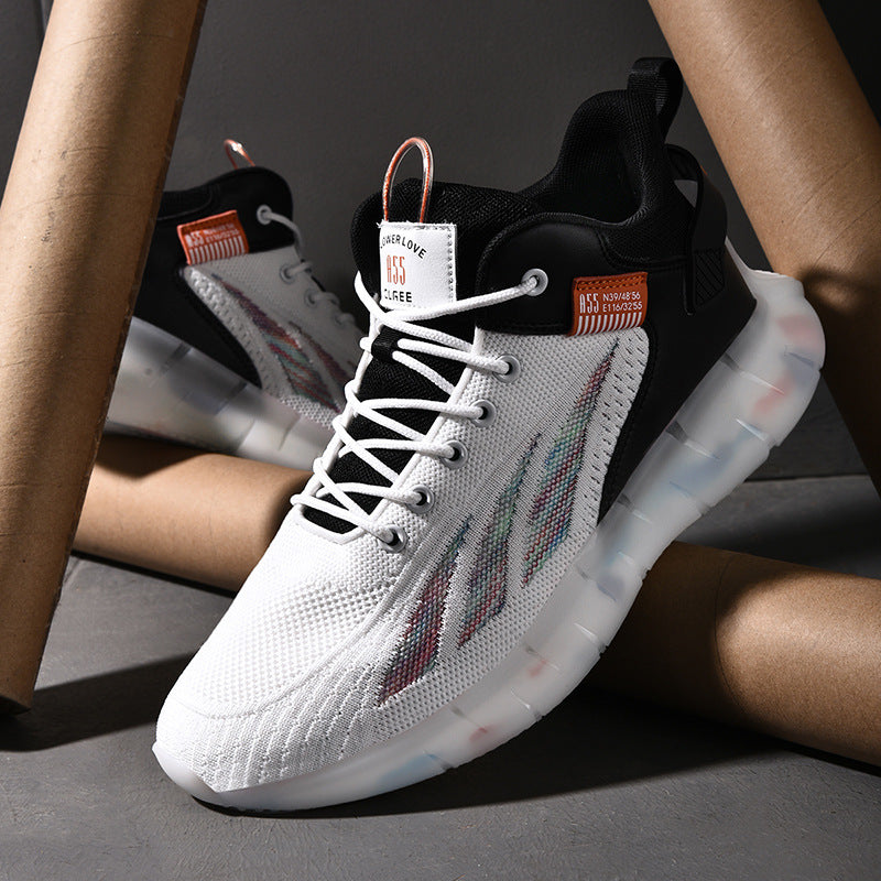 Men Sneakers Men Walking Shoes for Jogging Breathable Lightweight Shoes Dynamic Casual Shoes Men's Trendy Versatile Fashion Running Shoes