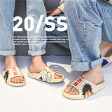Mens Slide Coconut Slippers Men'S Dad Sandals Summer