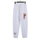 Vlone Pant Butterfly Large V Printed Men And Women Terry Shorts