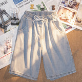 Men Denim Shorts Men's Summer Sports Casual Pants