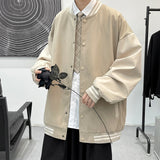 Men's Jackets Autumn Men's Baseball Uniform plus Size Men's Jacket