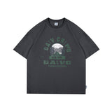 Men T Shitrs Printed Round Neck