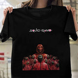 Squid Game Costume Game Printed Short-Sleeved T-shirt
