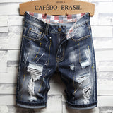 Men Jorts Jeans Men's plus Size Shorts