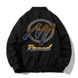 Varsity Jacket Men'S Spring Embroidery Jacket Women'S Baseball Uniform