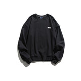 Crew Neck Sweatshirts for Men Men's Autumn Sweater Loose Solid Color Personalized Printed round Neck