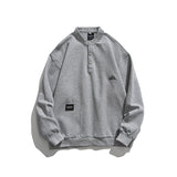 Crew Neck Sweatshirts Men's Autumn Loose Sweater Men's Coat