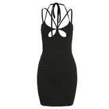 Music Festivals Rave Outfits Dress Spring and Summer Women's Clothing Fashion Suspenders Sexy Dress